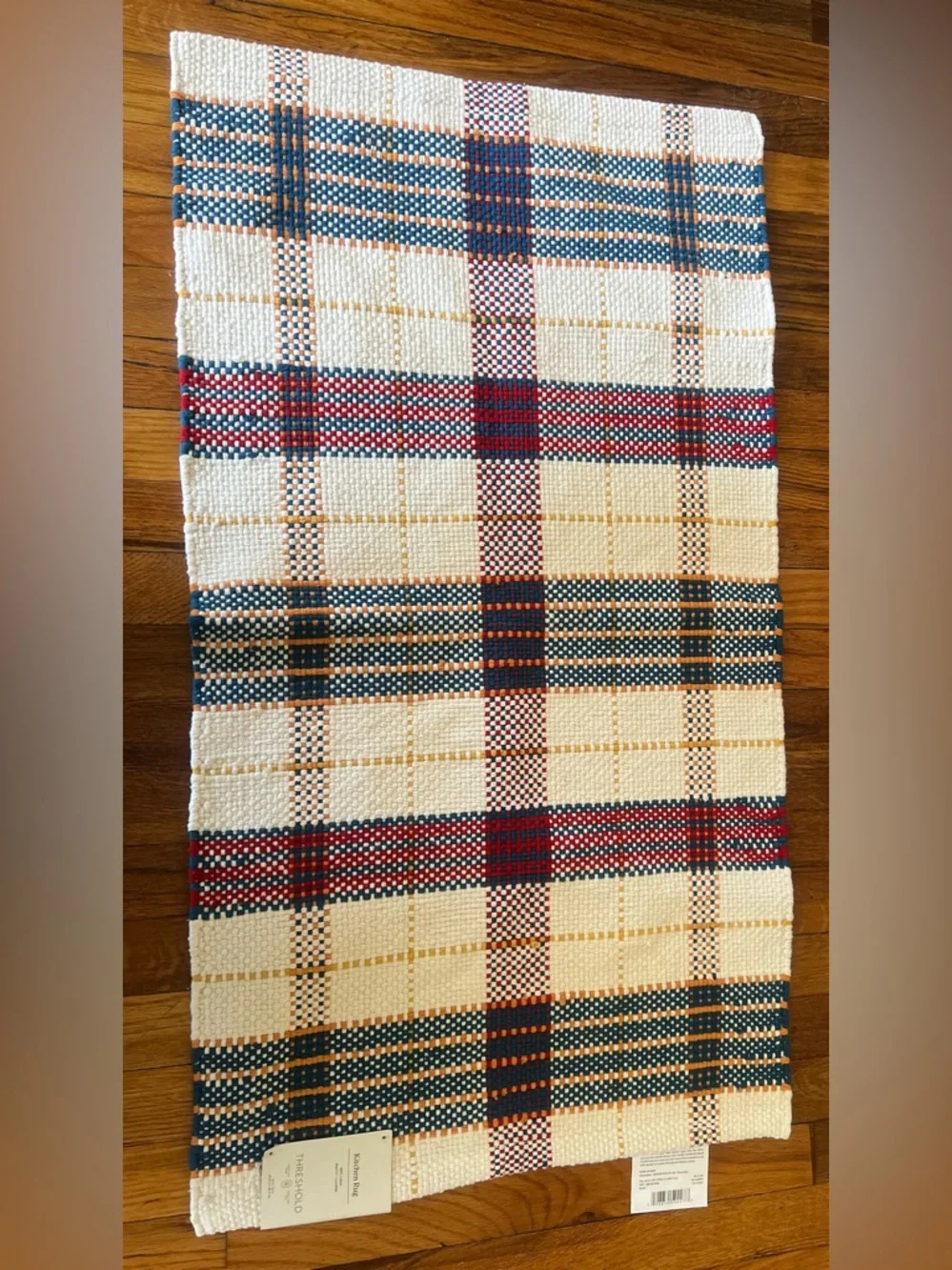 Threshold Plaid Kitchen Rug - Picture 5 of 6